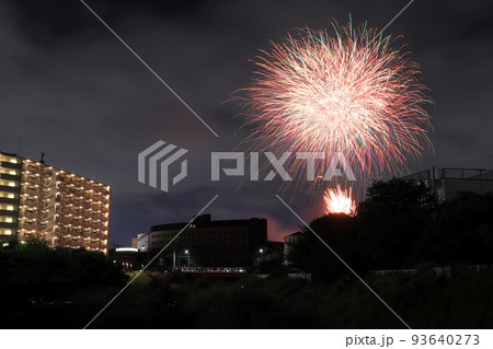 たたら祭り花火大会：2022年（埼玉県川口市） 93640273