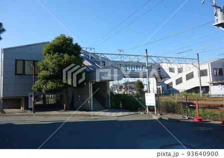 名鉄　伊奈駅　橋上駅舎 93640900