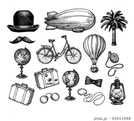 Vintage traveler set. 93641998