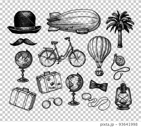 Vintage traveler set. 93641998