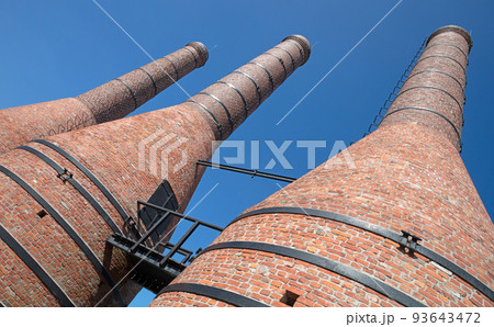 Old lime kilns in the Netherlands 93643472