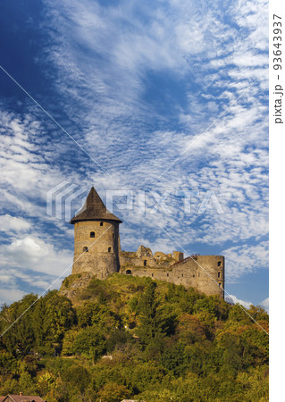 Somoska castle on Slovakia Hungarian border 93643937