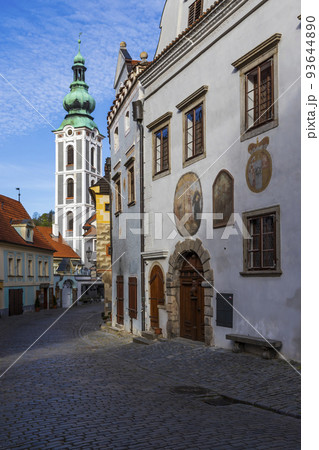 Cesky Krumlov old town, UNESCO site, Southern Bohemia, Czech Republic Cesky Krumlov old town, UNESCO site, Southern Bohemia, Czech Republic 93644890
