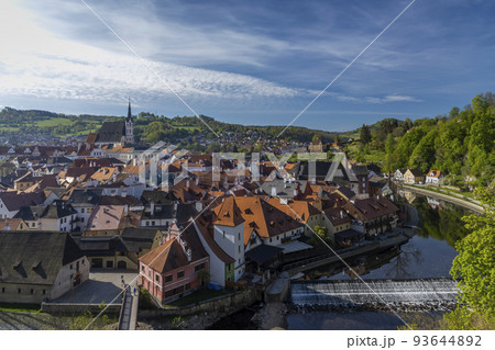 Cesky Krumlov old town, UNESCO site, Southern Bohemia, Czech Republic Cesky Krumlov old town, UNESCO site, Southern Bohemia, Czech Republic 93644892