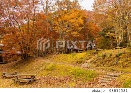国内屈指の観光地 奥日光の秋 紅葉のイタリア大使館別荘記念公園 国内屈指の観光地 奥日光の秋 紅葉のイタリア大使館別荘記念公園 93652581