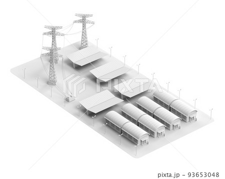 white industry model or smart industrial estate park with infrastructure development white industry model or smart industrial estate park with infrastructure development 93653048