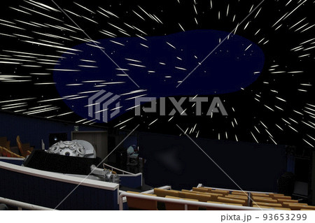 プラネタリウム　円形スクリーン　天体ショー 93653299