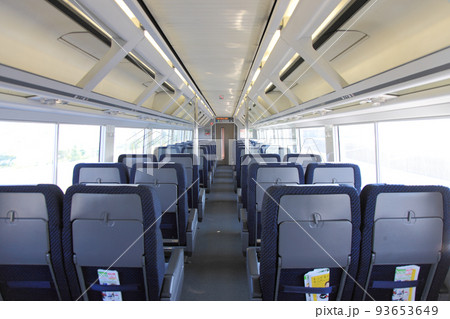 255系 房総ビューわかしお・しおさい　【グリーン車二人用座席座面（右側）】 255系 房総ビューわかしお・しおさい 【グリーン車二人用座席座面