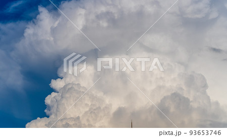 夏の空と雲 夏の空と雲 93653746