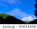 富士山の形をした雲 93654986