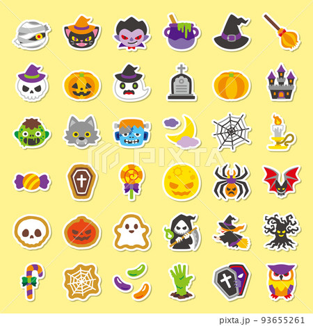 ハロウィン セット シール 93655261