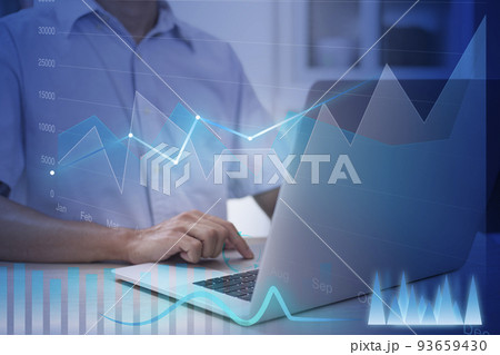 Technology business finance and investment ideas, stock market investment funds and digital assets, investors analyze financial data, stock charts and forex trading, business finance background. Technology business finance and investment ideas, stock market investment funds and digital assets, investors analyze financial data, stock charts and forex trading, business finance background. 93659430
