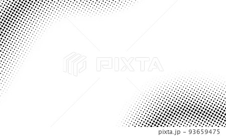 Halftone background. Comic halftone pop art texture. White and black abstract wallpaper. Retro waves vector Halftone background. Comic halftone pop art texture. White and black abstract wallpaper. Retro waves vector 93659475