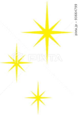 キラキラのイラスト3. キラキラのイラスト3. 93664799