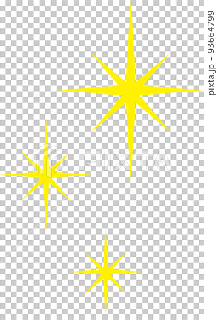 キラキラのイラスト3. キラキラのイラスト3. 93664799