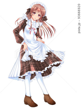 カントリーメイドさん その2 全身 立ち絵 93666920