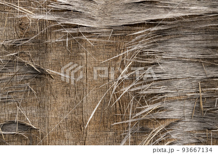 ささくれた合板 93667134