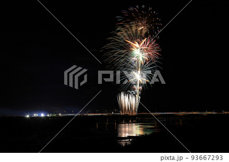 斐伊川祭り花火 93667293