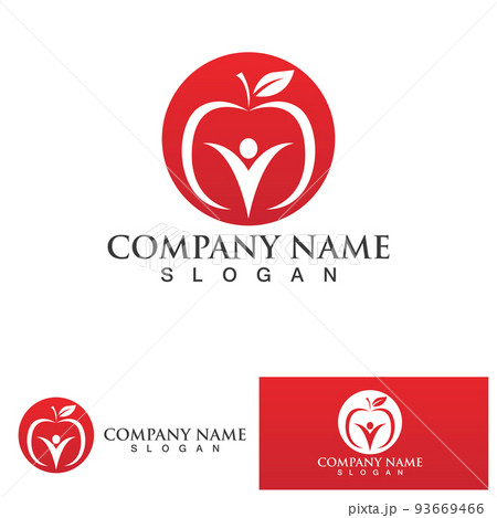 Health people apple  logo 93669466