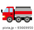 かわいいタンクローリーのイラストA 93669950