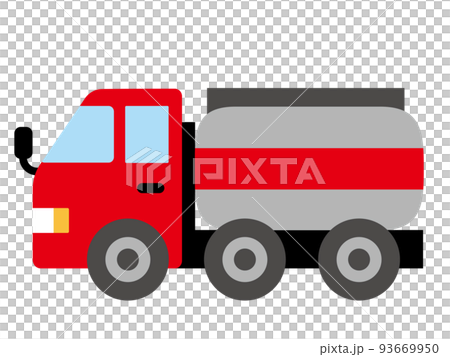 可愛的油罐車圖 A 93669950