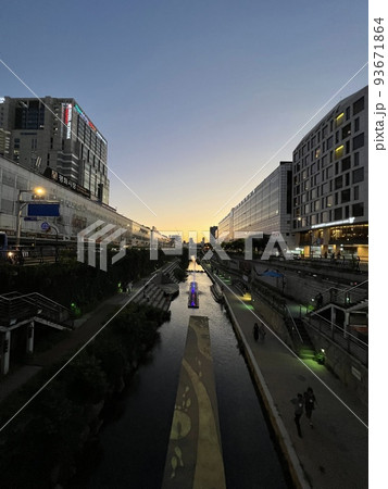 東大門 清渓川(チョンゲチョン)｜韓国ソウル 93671864