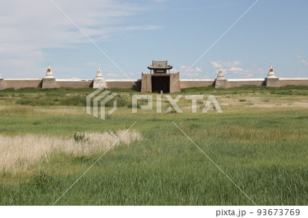 in the land of mongolia the nature 93673769