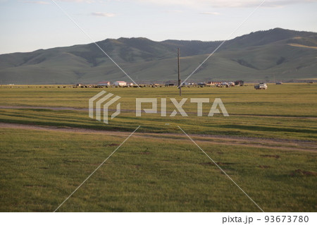 in the land of mongolia the nature in the land of mongolia the nature 93673780
