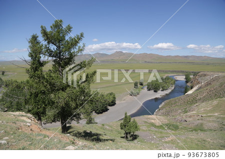 in the land of mongolia the nature 93673805
