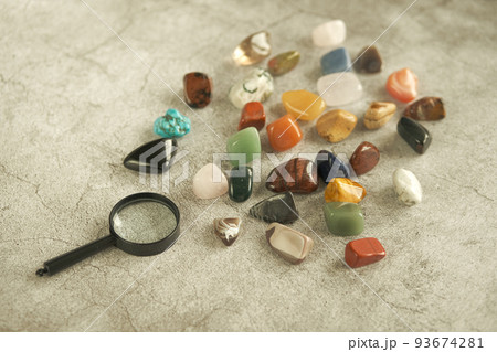 Collection of Semi Precious Gem Stones Collection of Semi Precious Gem Stones 93674281