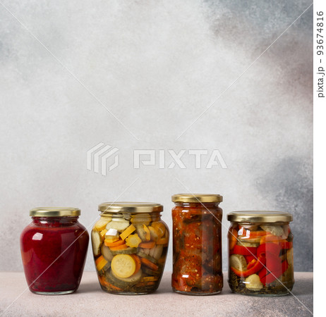 Pickled or fermented vegetables Pickled or fermented vegetables 93674816