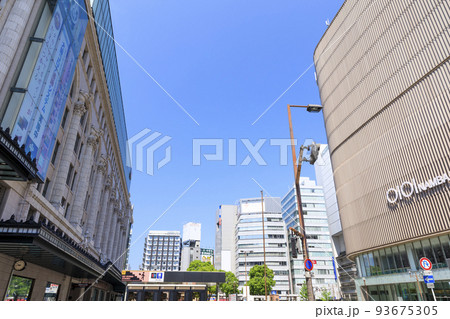 大阪市中央区難波 南海なんば駅前風景 大阪市中央区難波 南海なんば駅前風景 93675305