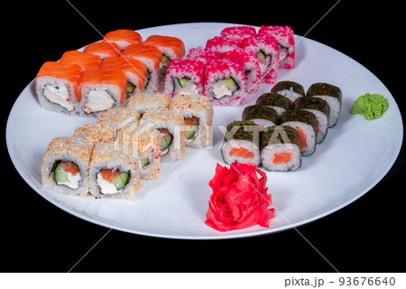 Japanese Cuisine - Sushi Roll with Shrimps and Conger, Avocado, Tobiko and Cheese. sushi rolls tempura,japanese food style ,Traditional Japanese cuisine, Crunchy Shrimp Tempura Roll Japanese Cuisine - Sushi Roll with Shrimps and Conger, Avocado, Tobiko and Cheese. sushi rolls tempura,japanese food style ,Traditional Japanese cuisine, Crunchy Shrimp Tempura Roll 93676640