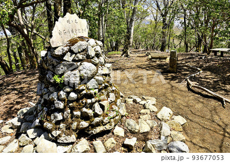 西丹沢の畦ヶ丸山頂 93677053