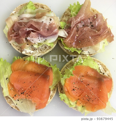 ベーグルサンド ベーグルサンド 93679445