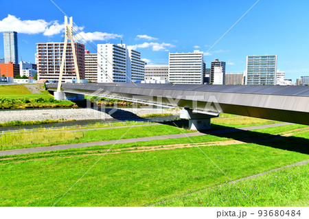 でんでん大橋／豊平川周辺(北海道札幌市)【2022.8】 93680484