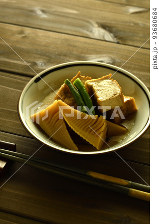 たけのこと厚揚げの煮物 93680684