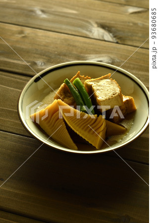 たけのこと厚揚げの煮物 93680685
