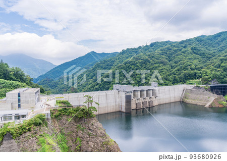 （群馬県）八ッ場ダム　夏 93680926