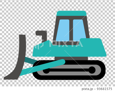可愛的推土機圖 B 93681575