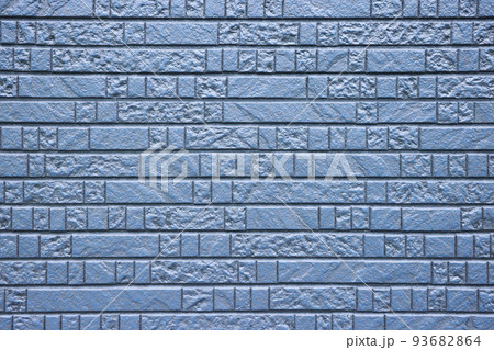 外壁 背景素材 レンガ タイル ブルー 濃紺 外壁 背景素材 レンガ タイル ブルー 濃紺 93682864
