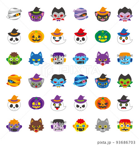 Amazon.co.jp: フルセットハロウィンキャラクターとんとんとんの