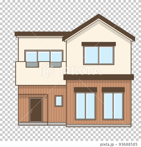 house house house illustration 93688585