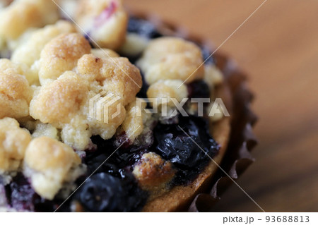 サクサクのブルーベリークランブルタルト 93688813