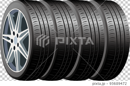タイヤ　ホイール セット 93689472