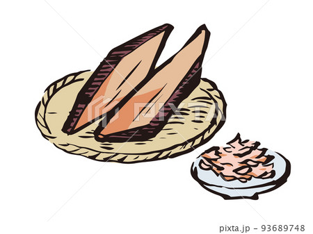 かつおぶし イラスト かつおぶし イラスト 93689748