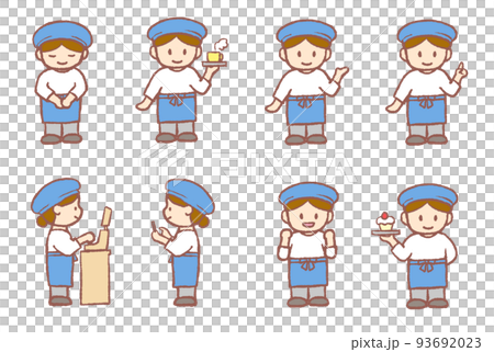 咖啡廳服務員套裝 93692023