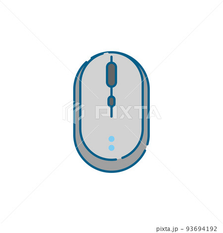 シンプルなマウスのイラスト 93694192