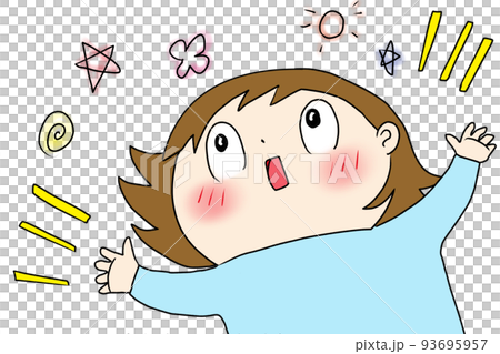 何か宇宙語のようなものを話す 93695957