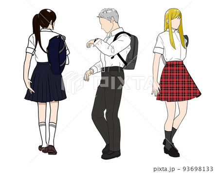 人物 学生 人物 学生 93698133